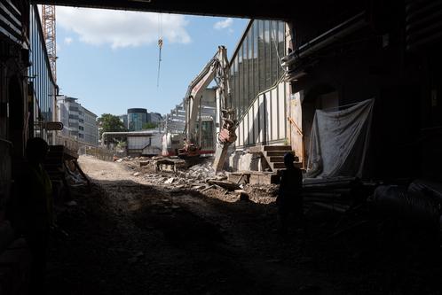 U4 Construction Site - Vienna